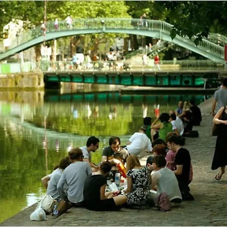 アパート Charmante Studette Canal Saint Martin